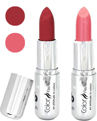 

Color Fever Long last soft shine lipstick A230(dark red-peach, 13 g)