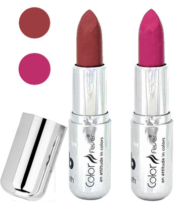 

Color Fever Long last soft shine lipstick A34(mauve-pink, 8 g)