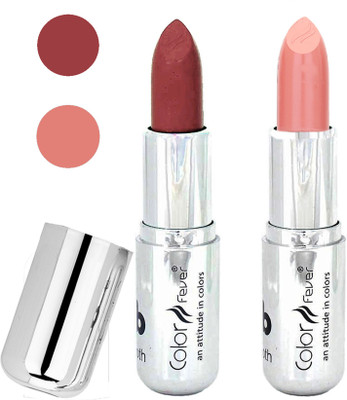 

Color Fever Long last soft shine lipstick A40(mauve-nude, 8 g)