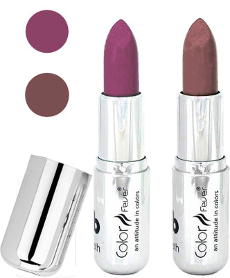 

Color Fever Long last soft shine lipstick A48(light purple-chocolate, 8 g)