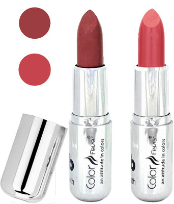 

Color Fever Long last soft shine lipstick A43(mauve-peach, 8 g)
