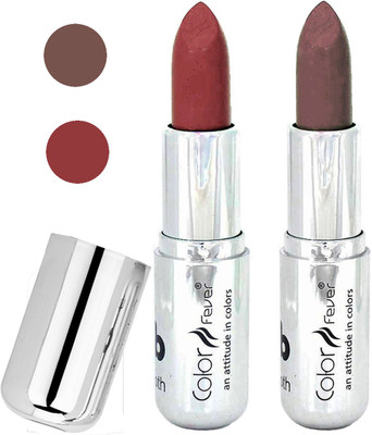 

Color Fever Long last soft shine lipstick A29(mauve-brown, 8 g)