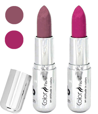 

Color Fever Long last soft shine lipstick A204(plum-dark purple, 8 g)