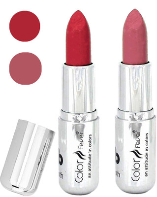 

Color Fever Long last soft shine lipstick A176(red-nude, 8 g)