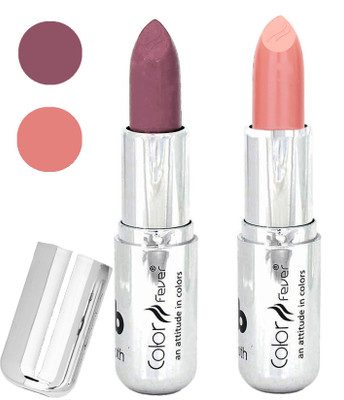 

Color Fever Long last soft shine lipstick A205(plum-nude, 8 g)