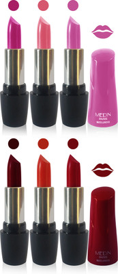 

Medin paris ultra hd elegant colors matte lipstick cosmetics makeup 007 series set of 6(multicolour 4)