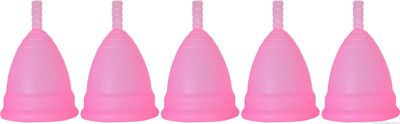 

Zedex  Reusable Menstrual Cup(Pack of 5, Pink