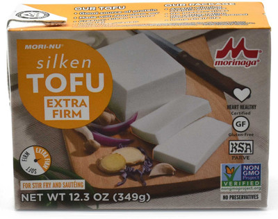 

Morinaga Mori-Nu Silken Tofu Extra Firm - 349g(12.3oz) Milk Substitutes Powder(349 g)