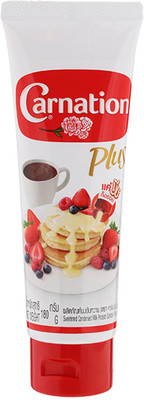 

Carnation Plus Sweetened Condensed Milk Product, Strawberry Flavoured - 180g Condensed Milk Powder(180 g)