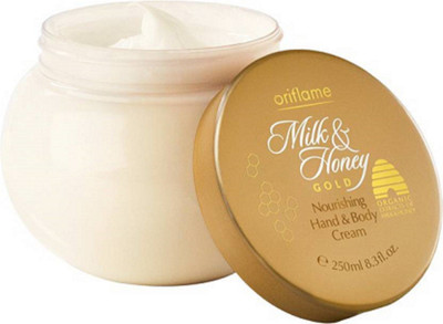 

Oriflame Sweden Oriflame Milk & Honey Gold Nourishing Hand & Body Cream(250 ml)