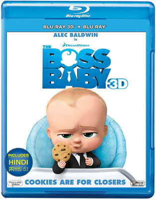 

The Boss Baby (Blu-ray 3D & Blu-ray) (2-Disc)(region - free)(3D Blu-ray English)