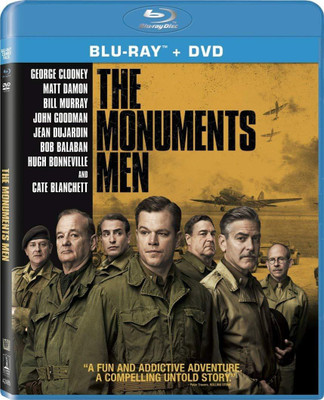 

The Monuments Men Blu-ray + dvd (region - A)(Blu-ray English)