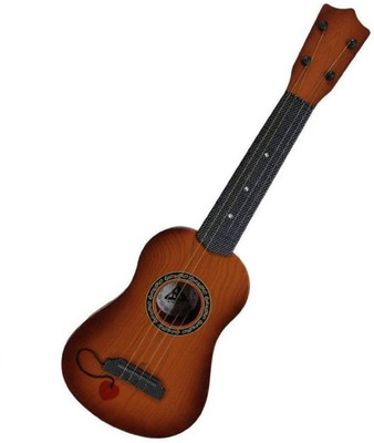 

Civil 57CM long 4 Tight Tuneable String Big Size Musical Party Play Acoustic Guitar Toy For Kids With Adjustable Tuning Knobs (Multicolor)(Multicolor)