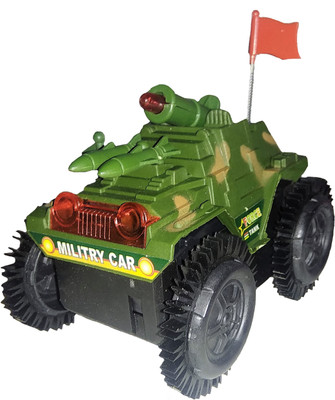 

Darling Toys 360* Rolling Tumbling Tank Car(Green)