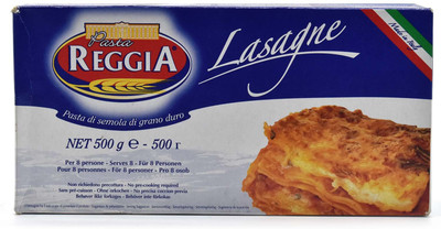 

Reggia Pasta Lasagne - 500g Chifferi Rigate Pasta(500 g)