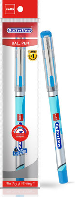 

Cello Butterflow Blue Ball Pen(Pack of 10)
