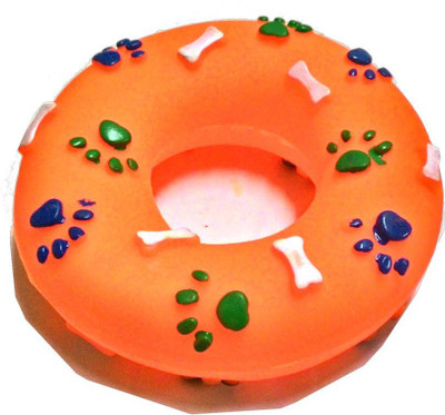 

Super Dog Squeeze Dog Toy Ring Plastic, Melamine Squeaky Toy For Dog