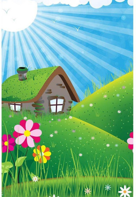 

Aabhaas Wall Poster Summer Sny Landscape Paper Print(12 inch X 18 inch, Rolled)