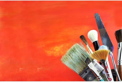 

Aabhaas Wall Poster Paintbrushes Paper Print(12 inch X 18 inch, Rolled)