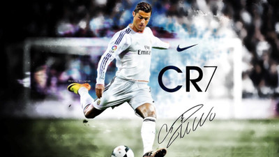 

Wall Poster Cristiano Ronaldo Real Madrid Paper Print(12 inch X 18 inch, Rolled)