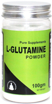 

Chiranjeevi Ayurveda L-Glutamine Powder Enhance Muscle Recovery Time & Energy - 100Gm Unflavored Glutamine(100 g, Unflavored)