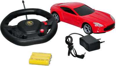 

Toyshine Chargeable Gravity Sensor Remote Control Car with Big Remote . { Yellow }(Multicolor)
