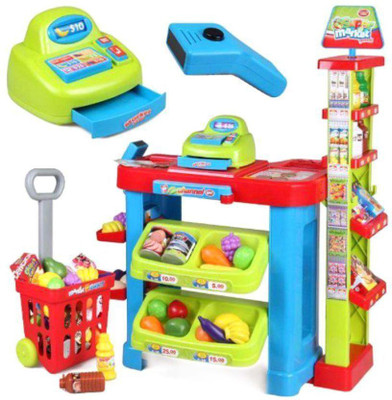 

crazy toys Super Market Shopping Basket