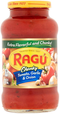 

Ragu Chunky Tomato, Garlic & Onion Sauce - 680g (24oz) Sauce(680 g)