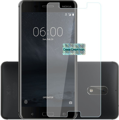 CASE CREATION Tempered Glass Guard for Nokia 6 Android 2017(Pack of 1)