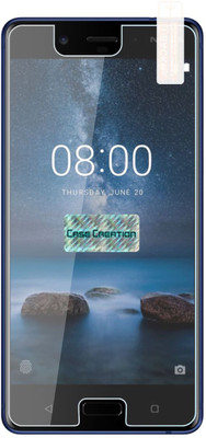 CASE CREATION Tempered Glass Guard for Nokia 8(Pack of 1)