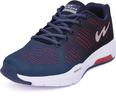 

Campus QUANTUM Running Shoes For Men(Navy, Navy-blk-red