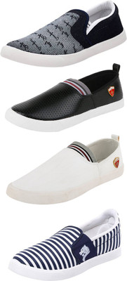 

Wwodcell Loafers For Men(Multicolor, Grey