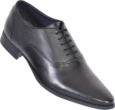 

MASABIH Shoe Lace Up For Men(Black