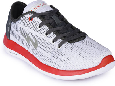 

Campus BATTLE X-10 Walking Shoes For Men(White, Grey, Whitedgreyred009