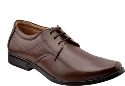 

ffe shoe Lace Up For Men(Brown