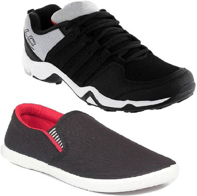 

RIFOF Combo of 1Loafers & 1Sports Shoes Casuals For Men(Multicolor