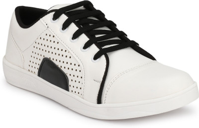 

bradlan white shoes Sneakers For Men(White, Black