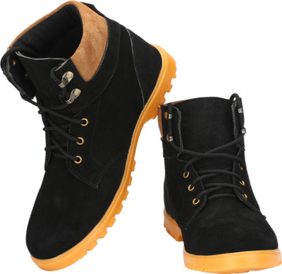 

BottleBruss Mark High Boots For Men(Black