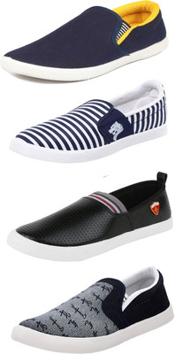 

Trenqs Slip On Sneakers For Men(Multicolor, Multi