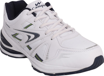 

Campus MILFORD Running Shoes For Men(White, Whitenavy008