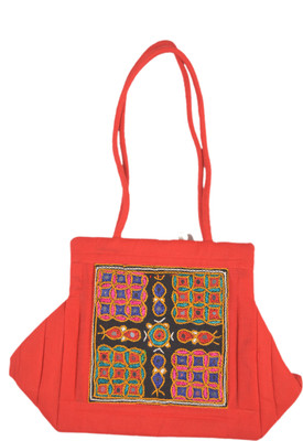 

Handicraft Shoulder Bag(Orange)