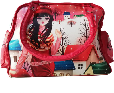 

shopping island Girls Casual, Formal Red PU Hand-held Bag