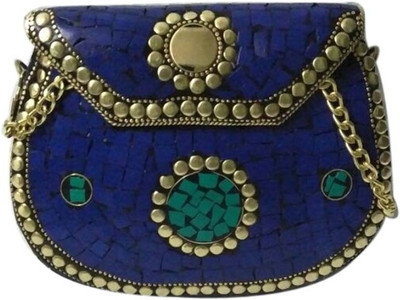 

AR Greats Women Casual Multicolor Metal Sling Bag