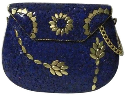 

AR Greats Women Casual Multicolor Metal Sling Bag