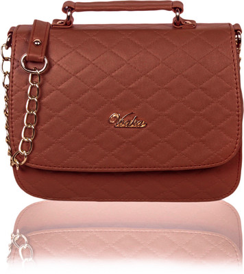 

Voaka Women Formal Brown PU Sling Bag