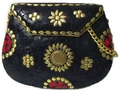 

AR Greats Women Casual Multicolor Metal Sling Bag