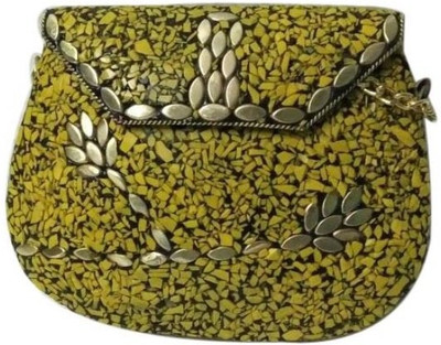 

AR Greats Women Casual Multicolor Metal Sling Bag