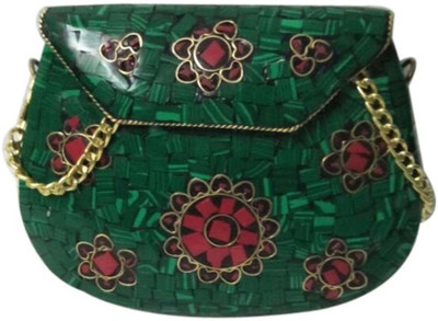 

AR Greats Women Casual Multicolor Metal Sling Bag