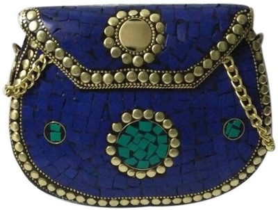 

AR Greats Women Casual Multicolor Metal Sling Bag