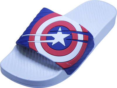 

MISHI Slides, White-blue